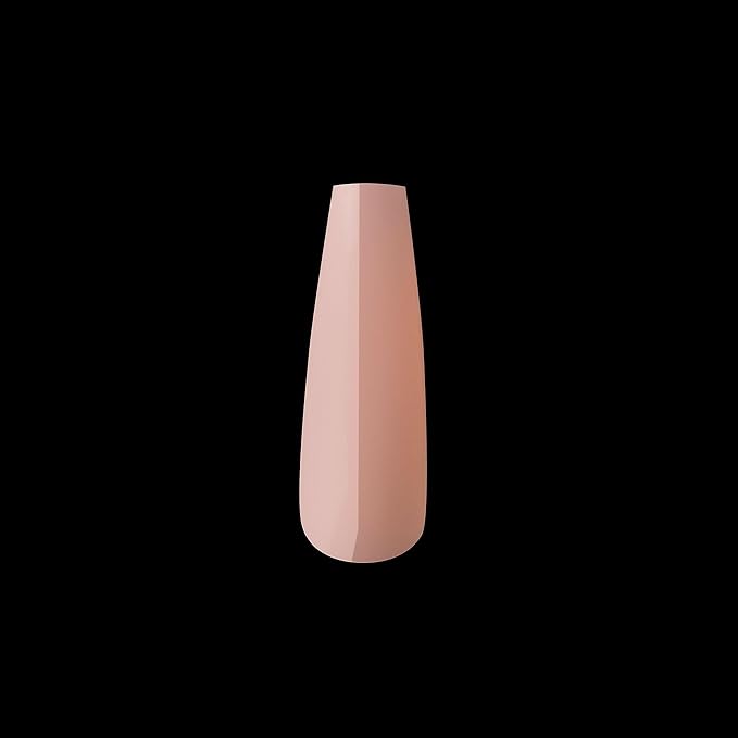 Apres Neutrals Gel-X Margot Box Of Press On Nails, 11 Sizes 00-9, Soft Gel Nail Tip Box (150pcs) (Sculpted Coffin Long, 150)