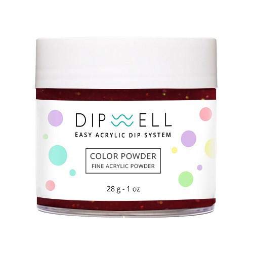 Nail DIP Powder, Glitter Color Collection, Dipping Acrylic For Any Kit or System by DipWell (GL - 18)