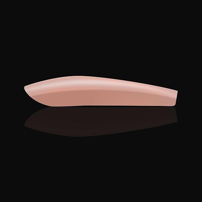 Apres Neutrals Gel-X Margot Box Of Press On Nails, 11 Sizes 00-9, Soft Gel Nail Tip Box (150pcs) (Sculpted Coffin Long, 150)