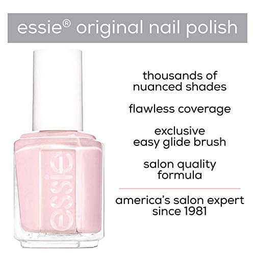 essie Nail Polish, Glossy Shine Finish, Clothing Optional, 0.46 fl. oz.