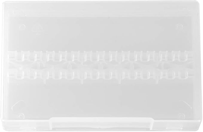 TOPINCN Nail Drill Bit Holder Stand, 14 Holes Display Organizer Case for Manicure Tools, Home and Salon Use