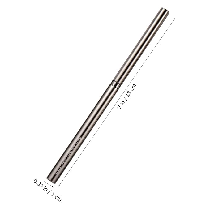 Nail Art Liner Brush Pen Precision Manicure Tool for Diy Nail Design Metal Handle for Home and Professional Use