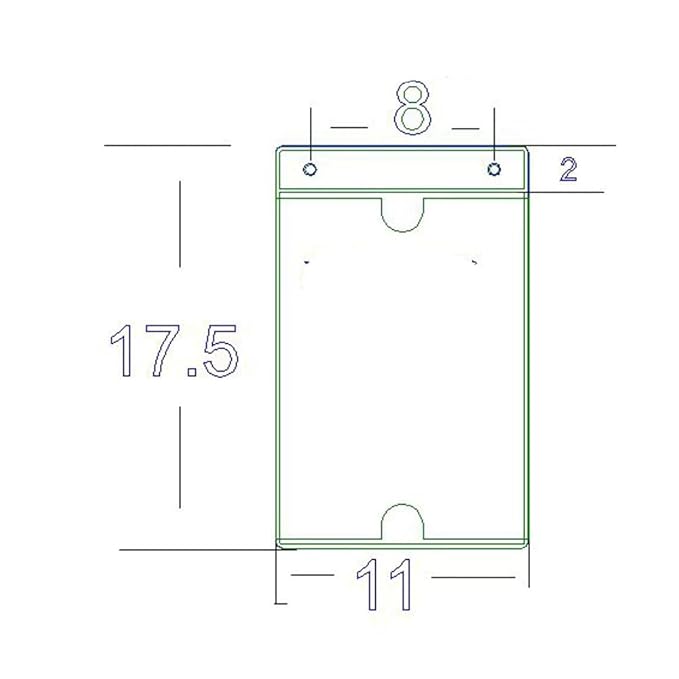 DRDS 15 Pcs XL Size Nail Stamping Plates Organizer Case Slots Nial Plates Holder Inner Page Replacement Slots for 9.5X14.5CM Template(only 15Pcs Inner Slots)