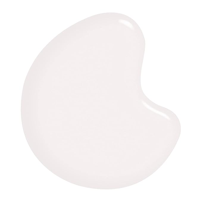 Sally Hansen Good. Kind. Pure. Nail Polish | Plant-Based, Vegan, 16-Free Formula | Opaque, Shiny | 110 White Tea | Creamy White Nail Color