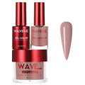 WAVEGEL Soak-Off Gel, Nail Lacquer & Acrylic/Dip Powder Matching Set - Queen Collection - #029 Heir