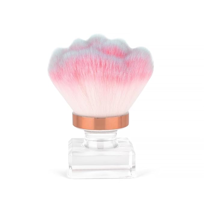 Nail Art Dust Powder Remover Brush Nail Art Dust Cleaner for Acrylic Nails Brush for Makeup Nail Arts Manicure Dust Cleaner Brush for Nail Cleaning Makeup Brush Tools (1)