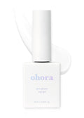 ohora Gel Nail Care (Pro Glossy Top Gel) - Corrects Nail Texture, Easy to Use & Easy to Remove for Semi Cured Nail Strip Application - Professional Salon-Quality for Healthy, Strong Nails