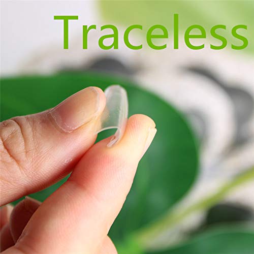 600Pcs Long Coffin Fake Nails Clear Full Cover Acrylic False Nail The Non-Trace Ballerina Nail Tips 10 Sizes With Bags For Nail Salons And DIY Nail Art at Home