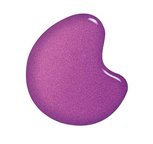 Sally Hansen Miracle Gel Salon Quality Nail Polish | Gel-Like Formula, Two-Step System, No UV Light Needed, Long Lasting | Opaque, Shimmery | 529 Hunger Flames | Purple Nail Color