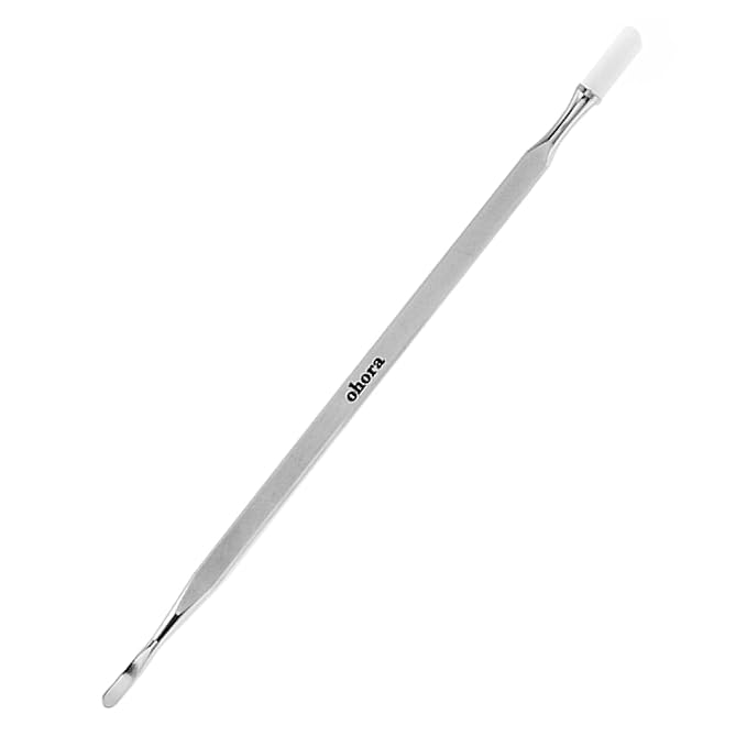 ohora Care Pro Easy Dual Stick - Stainless Steel, Professional Salon Quality, Nail Art Tools for Salon & Home