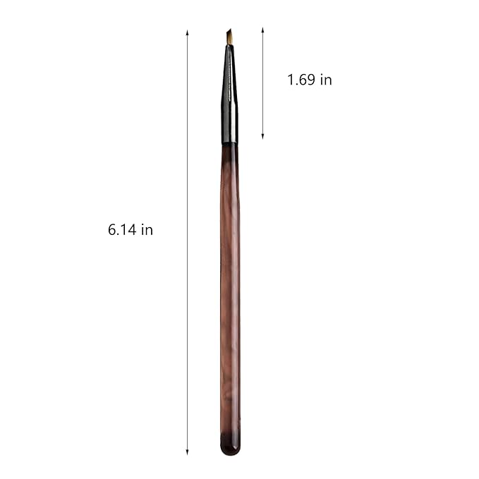 Nail Paint Brush for Design Art Petal Flower Brushes for Nails Thin Round Gel Painting Brush Set 3D Detail Liner and Triangle Brushes for Acrylic Blending and Professional Nail Art Painting