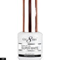 Cre8tion Soak Off Gel Super White 0.5oz, Buy 5 Get 1 Free, UV LED Lamp Nail Gel Polish Top Coat for Nail Art Manicure Professional Salon Use