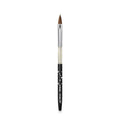 Size 8# Black 100% Kolinsky Sable Acrylic Nail Art Brushes UV Gel Nail Painting Pen Brushes (Size 8)