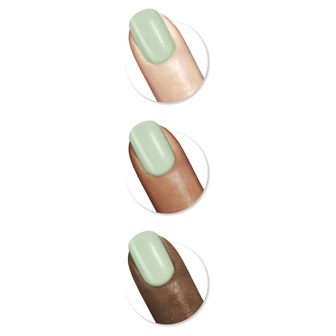 Sally Hansen Good.Kind.Pure Nail Polish, Mint Refresh, Pack of 2, Packaging May Vary