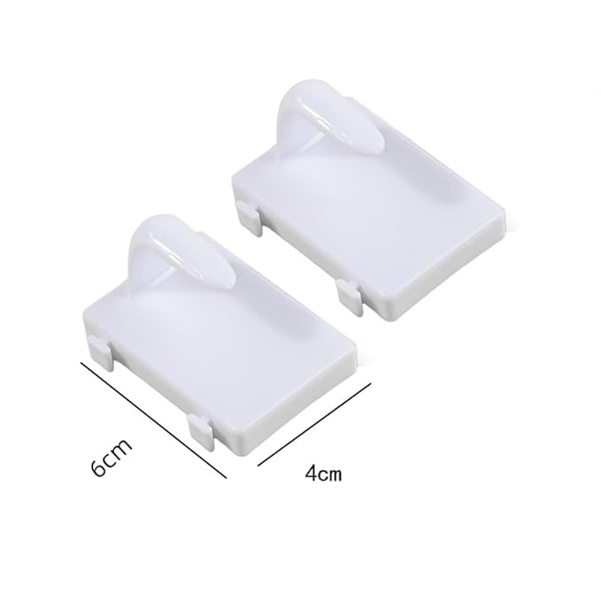 10Pcs Plastic Fake Nail Tip Practice Display Holder Nail Art Training Stand Rack Nails Display Practice Art Painting Fake Nail Holder with Base for False Nail Designs Home DIY Beginner Salon Supplies,