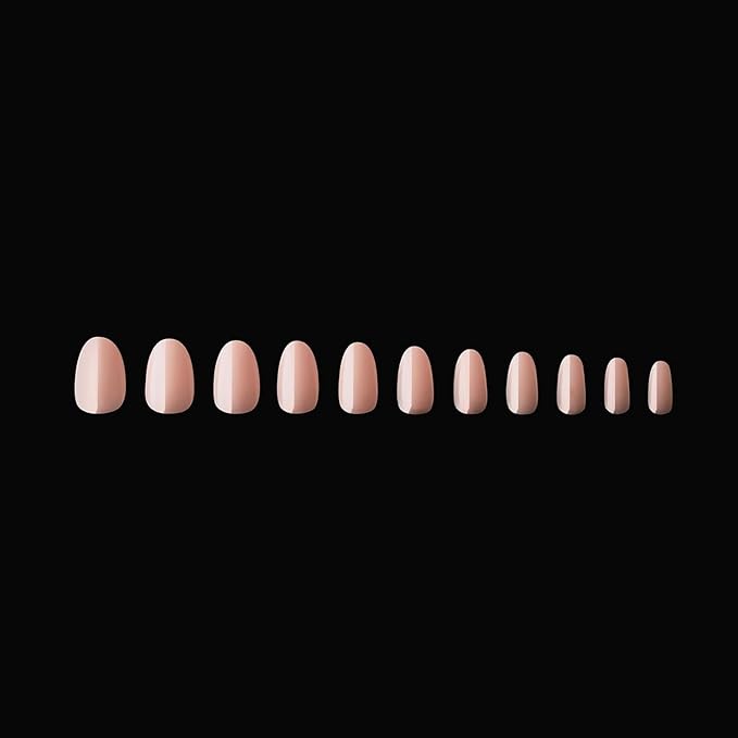 Apres Neutrals Gel-X Margot Box Of Press On Nails, 11 Sizes 00-9, Soft Gel Nail Tip Box (150pcs) (Natural Round Short, 150)