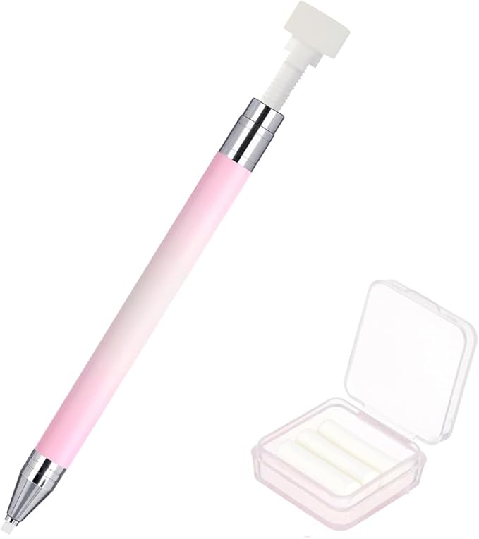 Rhinestone Picker Wax Pen, Refillable Rhinestones Applicator with 3 Additional Wax Refills, Rhinestone Picker Tools for Nail Art Design and Diamond Art Painting