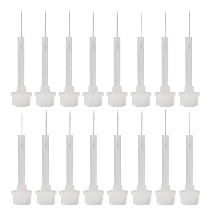 Beaupretty Replacement Nail Polish Brush Set 20 Pcs Liquid Applicators for Precise Nail Art and Dip Powder Application Hand and Foot Care