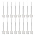 Beaupretty Replacement Nail Polish Brush Set 20 Pcs Liquid Applicators for Precise Nail Art and Dip Powder Application Hand and Foot Care