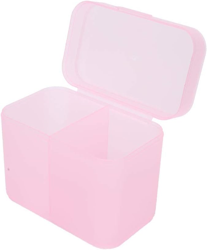 Makeup Organizer Holder, Durable Tasteless Nail Organizer Case, Convenient for Storing for Nail Salon Professional Manicurist(Pink)