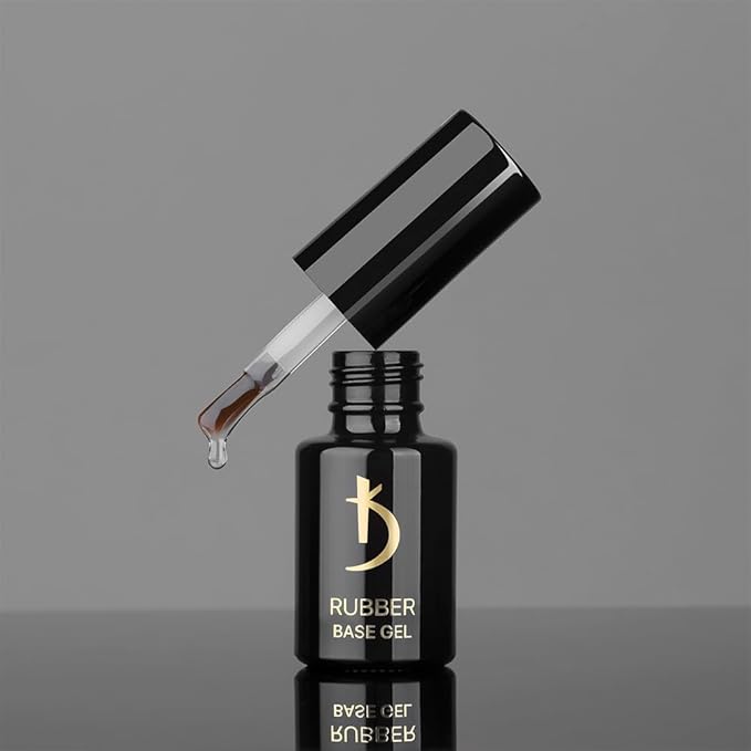 Kodi Professional Set 2in1 Rubber Base 12ml. + Rubber Top 15ml. Gel Led Nail Polish Coat Soak Off Original