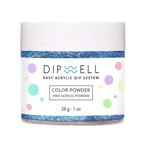 Nail DIP Powder, Glitter Color Collection, Dipping Acrylic For Any Kit or System by DipWell (GL - 42)