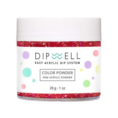 Nail DIP Powder, Glitter Color Collection, Dipping Acrylic For Any Kit or System by DipWell (GL - 39)