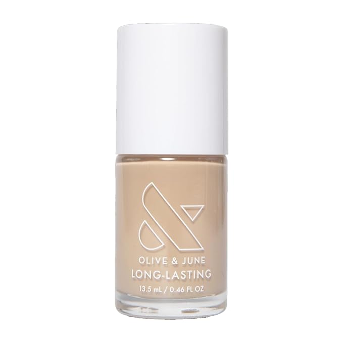 Olive & June Long Lasting Nail Polish | Plump Gel-Like Finish No Lamp Needed | Lasts up to 10 days | Salon-Quality Color at Home | 15-Free, Vegan & Cruelty-Free Chip-Resistant Shine | Real Toasty