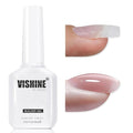 Vishine Builder Gel For Nails, 8-in-1 Light Lilac Pink Nail Builder Strengthener Sheer Pink Gel Builder For Nails Hard Gel Jelly Gel Builder Extension Nail Gel Base Gel In A Bottle E056
