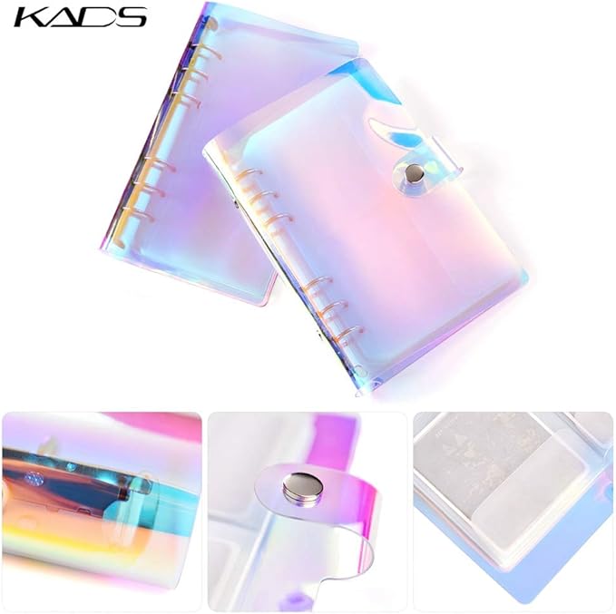 KADS 11pcs Nail Stamp Plates Set 10 Plates Christmas Snowflakes Cute Animals+ 1 Laser Symphony Storage Bag Christmas Nails Art Stamping Plate Set Leaves Flowers Animal Nail Plate Template Image Plate