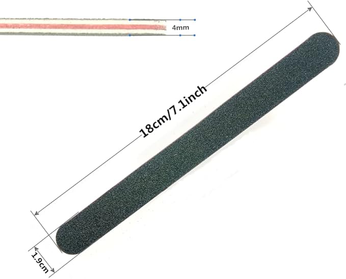 24PCS Nail File, Professional Double Sided Nail Files Emery Board Manicure Tool for Nail Grooming