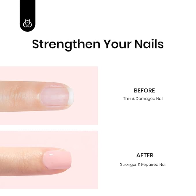 Beetles Rubber Base Gel Nail Polish, 6 Colors Nude Gel Polish Pink Peach Neutral Sheer French Tips Base Colors for Nails Flexible U V LED Soak Off for DIY Home Manicure Nail Gifts
