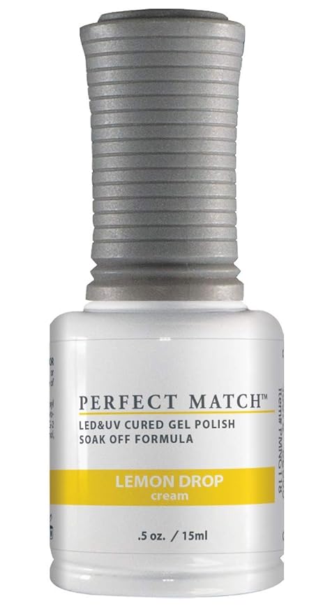 LeChat Perfect Match Gel Polish, Lemon Drop, 0.5 Fl Oz (PMS118)