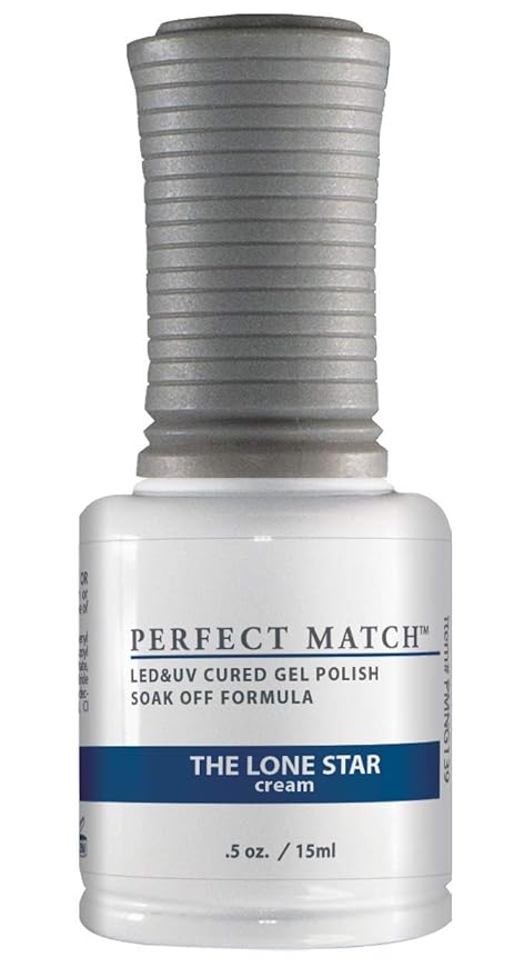 LeChat Perfect Match Gel Polish, The Lone Star, 0.5 Fl Oz (PMS139)