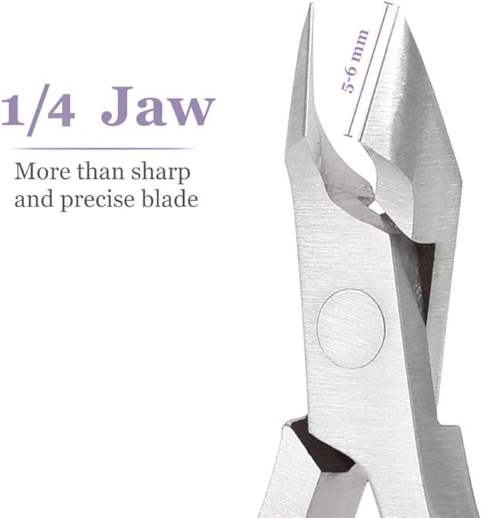 IVON Non-Slip Cuticle Trimmer, Professional Stainless Steel Cuticle Cutter