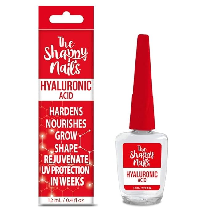 Amen Nails in One Hardener with Hyaluronic Acid, Nourish, Strengthen, Grow and Regenerate in Weeks Repair Base Coat and Top Coat Polish