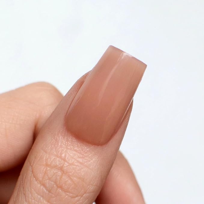 PINK MASK Easy Gel 2oz 60g-Nude, Professional Builder Enhancement Gel-Quick Nail Extension for Beginner DIY, Nail Strengthener-Long Lasting-Salon Quality-Thickening Solution