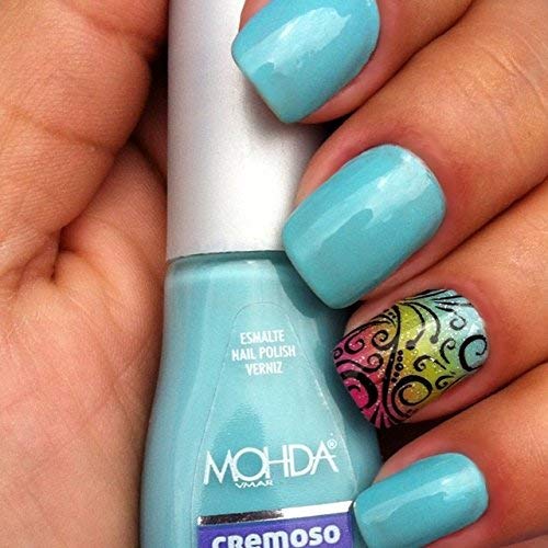 PUEEN Nail Art Stamp Collection Set 24E - LOVE ELEMENTS - NEW Unique Set of 24 Nailart Polish Stamping Manicure Image Plates Accessories Kit (Totaling 144 Images) with BONUS Storage Case-BH000018