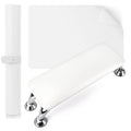 Nail Arm Rest for Acrylic Nails with Nail Table Mat, Microfiber Leather Nail Hand Rest Cushion for Nails, Soft Hand Pillow Footstool with Foldable Nail Art Hand Rest Pad for Nail Tech Use (White)