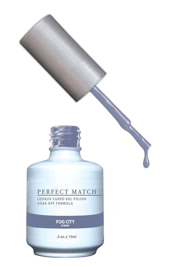 LeChat Perfect Match Gel Polish, Fog City, 0.5 Fl Oz (PMS143)