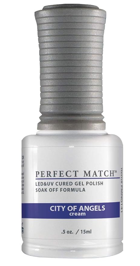 LeChat Perfect Match Gel Polish, City of Angels, 0.5 Fl Oz (PMS141)