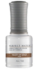 LeChat Perfect Match Gel Polish, Heart of Gold, 0.5 Fl Oz (PMS123)