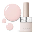 MEGIOR Ballet Slippers Gel Nail Polish 0.5 Fl Oz Light Pink Soak Off UV LED Lamp Light Cure Gel Polish Kit for Salon and Nail Art Starter Manicure DIY at Home