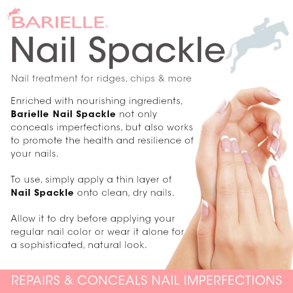 Barielle Nail Spackle - Repairs & Conceals Nail Imperfections .47 oz. - Fills in Nail Imperfections, Ridges, Chips & Discolorations