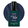 Manucurist Green Flash Gel Polish - Poppy Seed (Blue Grey) - UV & LED Gel Nail Polish - 12-Free, Bio-Sourced (84%) - Professional Manicure - 15 ml