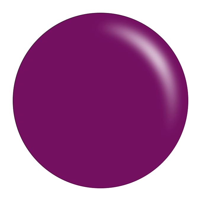 DND DC Gel Polish Set, Purple Collection, UV/LED Gel Polish and Air Dry Nail Lacquer, Matching Chip-Free Polish Duo, 262 Mardi Gras, 0.5 Fl Oz