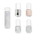 Dazzle Dry Mini Kit 4 Step System - Boss, a light and true neutral nude. Full coverage cream. (5 Piece Kit / 5 Manicures)