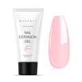 Makartt Hema-Free Poly Nail Gel Light Pink,50ML Builder for Extension, Strengthener, Hard Gels for Nails, Beauty Gift Trendy Manicure Design Salon DIY at Home