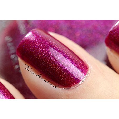 ILNP Bikini Bottoms - Vivid Magenta Pink Holographic Nail Polish