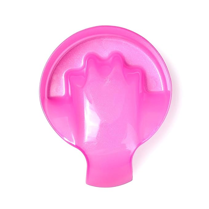 1Pcs Nail Art Soak Bowl Nail Polish Powder Removal Tray Nail Spa Salon Soaker Bowl Manicure Tools (Red)